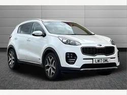 White Used 2017 Kia Sportage GT-Line SUV | £14,995 (Fair price)