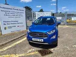 Blue Used 2022 Ford Ecosport Titanium SUV | £10,995 (Fair price)
