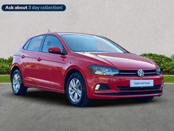 Red Used 2018 VW Polo SE Hatchback | £10,999 (Fair price)
