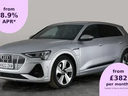 Silver Used 2022 Audi e-tron S-Line SUV | £25,062 (A bit pricey)