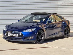 Blue Used 2015 Tesla Model S Sedan | £15,995 (Expensive)