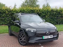 Black Used 2022 Mercedes EQB350 AMG Line Premium SUV | £28,498 (Fair price)