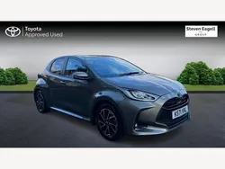 Bronze Used 2022 Toyota Yaris Hybrid Design Hatchback | £16,542 (Fair price)