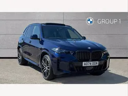 Blue New 2024 BMW X5 M Sport SUV | £74,995
