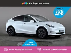 White Used 2024 Tesla Model Y Long Range RWD SUV | £37,197