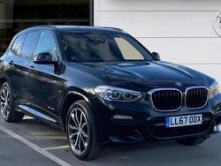 Black Used 2017 BMW X3 M Sport SUV | £22,200