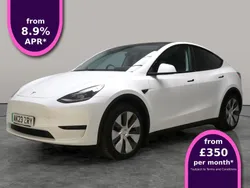 White Used 2023 Tesla Model Y SUV | £24,633 (Fair price)