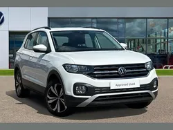 White Used 2020 VW T-Cross SE SUV | £17,990 (Fair price)