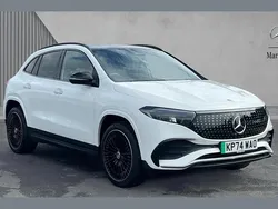 White Used 2024 Mercedes EQA250+ AMG line SUV | £35,280 (Expensive)