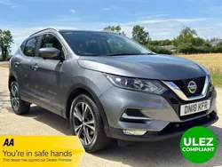 Grey Used 2018 Nissan Qashqai N-Connecta SUV | £8,999 (Fair price)