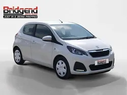 White Used 2018 Peugeot 108 Active Hatchback | £5,999 (Fair price)