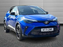 Nebula blue Used 2021 Toyota C-HR Sport SUV | £19,670 (A bit pricey)