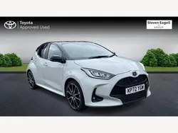 Grey/black Used 2022 Toyota Yaris Hybrid Sport Hatchback | £18,351 (Fair price)