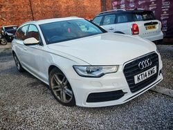 White Used 2014 Audi A6 S-Line Estate | £5,995 (Good price)
