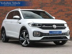 White Used 2019 VW T-Cross R-line SUV | £15,250 (Fair price)