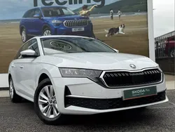 White Used 2024 Skoda Octavia SE Technology Estate | £22,690 (Expensive)