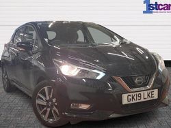Black Used 2019 Nissan Micra Acenta Limited Edition Hatchback | £7,289 (Fair price)