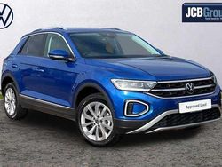 Blue Used 2022 VW T-Roc Style SUV | £23,290 (Fair price)
