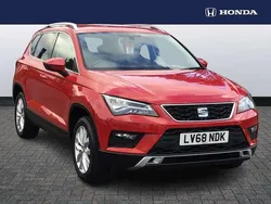 Red Used 2018 Seat Ateca SE SUV | £10,250 (Fair price)
