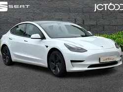White Used 2021 Tesla Model 3 Standard Range Sedan | £16,500 (Fair price)