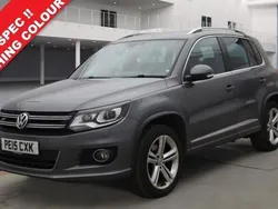 Grey Used 2015 VW Tiguan R-line SUV | £9,490 (Super price)