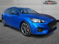Blue Used 2018 Ford Focus ST-Line X Estate | £10,995 (Fair price)