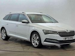 Moon white metallic Used 2022 Skoda Superb SE L Estate | £18,600 (Fair price)