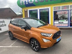 Orange Used 2018 Ford Ecosport ST-Line SUV | £11,000 (Fair price)