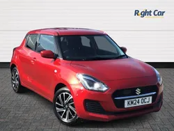 Red Used 2024 Suzuki Swift SZ-L Hatchback | £13,499 (Fair price)