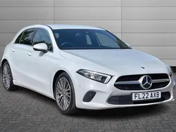 Digital white Used 2022 Mercedes A180 Executive Hatchback | £20,695 (Fair price)