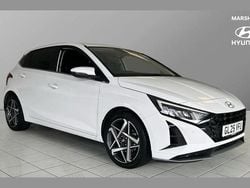 White Used 2025 Hyundai i20 Premium Hatchback | £19,428 (A bit pricey)