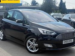 Black Used 2015 Ford C-MAX Titanium X MPV | £4,495 (Good price)