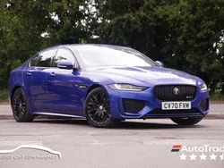 Blue Used 2020 Jaguar XE R-Dynamic Sedan | £16,999 (Fair price)