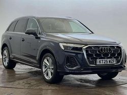 Blue Used 2025 Audi Q7 S-Line SUV | £57,995 (Expensive)