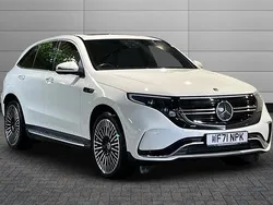 White Used 2021 Mercedes EQC400 AMG Line Premium Plus SUV | £30,250 (Expensive)