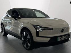 White New 2025 Volvo EX30 Ultra SUV | £30,940 (Fair price)