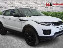 Used 2016 Land Rover Range Rover evoque SE Hatchback | £9,500 (Fair price)