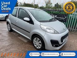 Silver Used 2014 Peugeot 107 Active Hatchback | £3,450 (Fair price)