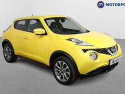 Yellow Used 2015 Nissan Juke Tekna SUV | £8,949 (Fair price)