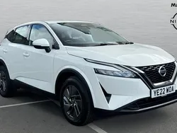 White Used 2022 Nissan Qashqai Acenta Premium SUV | £16,891 (Good price)