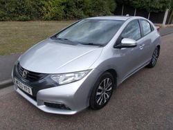 Silver Used 2013 Honda Civic EX Hatchback | £3,390 (Fair price)