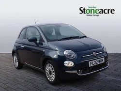 Blue Used 2022 Fiat 500 Dolcevita Hatchback | £10,495 (Fair price)