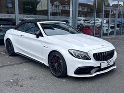 White Used 2017 Mercedes C63S AMG Premium Cabriolet | £36,995 (Fair price)