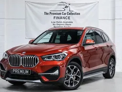 Sunset orange Used 2022 BMW X1 xLine SUV | £23,890