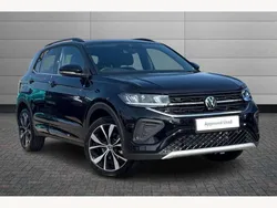 Black Used 2025 VW T-Cross R-line SUV | £25,500 (A bit pricey)