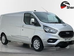 Silver Used 2023 Ford Transit Custom Limited Van | £18,495 (Fair price)