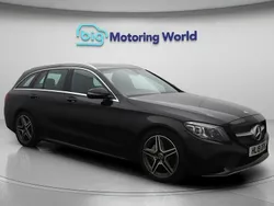 Black Used 2019 Mercedes C220 AMG Line Premium Estate | £17,800 (Fair price)