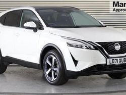 White Used 2021 Nissan Qashqai SUV | £20,412 (Fair price)