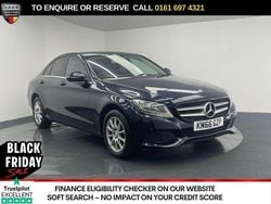 Blue Used 2017 Mercedes C200 SE Sedan | £8,970 (Super price)