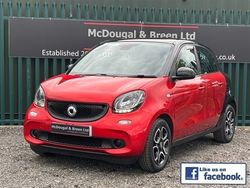 Red Used 2016 Smart ForFour Premium Hatchback | £6,500 (A bit pricey)